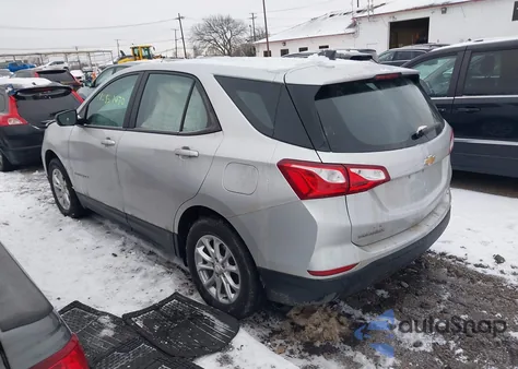2021 Chevrolet Equinox Awd Ls z USA, uszkodzony, nr VIN 3GNAXSEV6MS111528